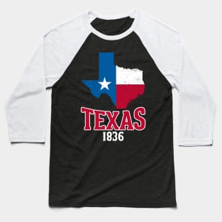 Texas since 1836 Baseball T-Shirt